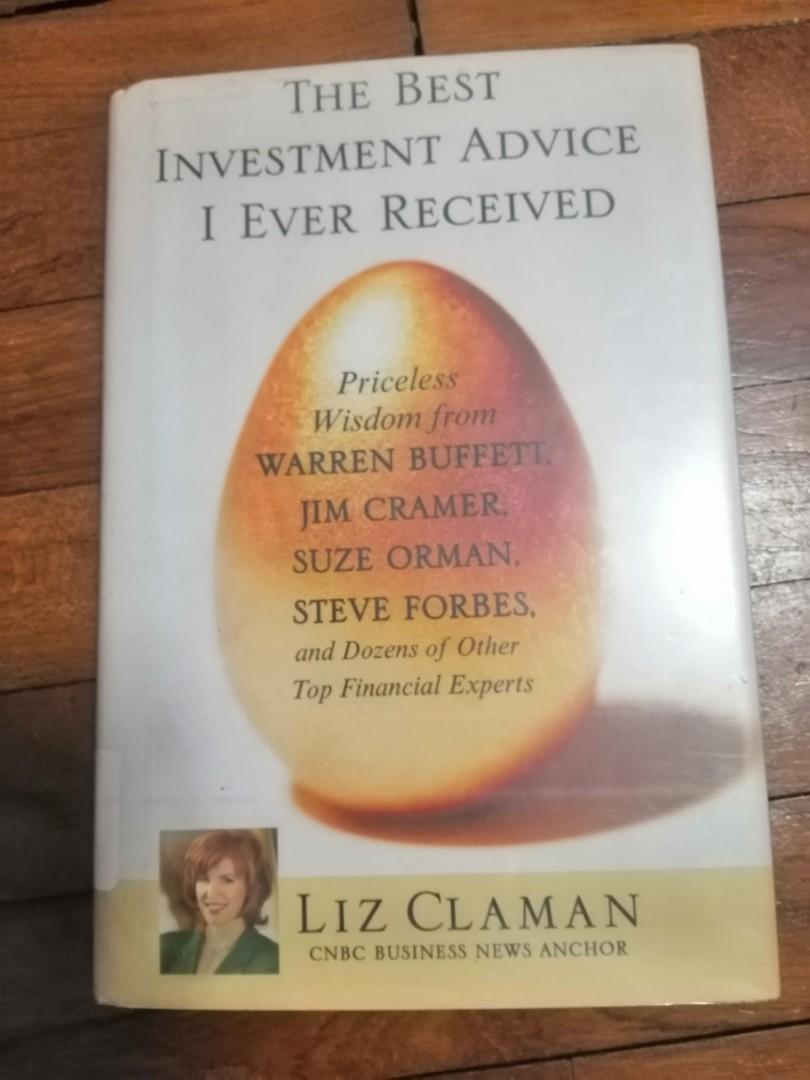 The best investment advice i ever received Liz Claman ...