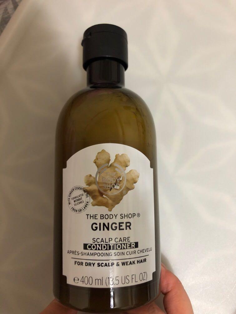 THE BODY SHOP GINGER CONDITIONER, 美容＆化妝品, 頭髮護理, 沐浴 ＆ 身體護理 Carousell