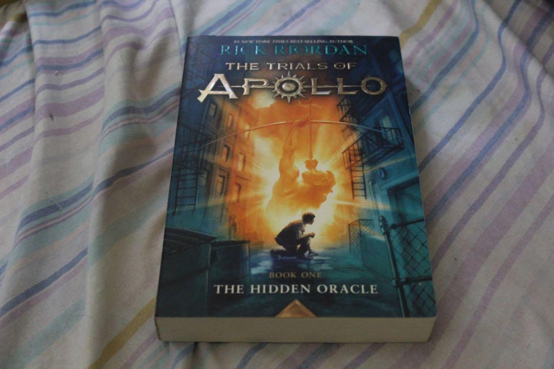 The Trials Of Apollo Book One The Hidden Oracle Hobbies Toys Books Magazines Fiction Non Fiction On Carousell The Trials Of Apollo Book One The Hidden Oracle Hobbies Toys Books Magazines Fiction Non Fiction On Carousell