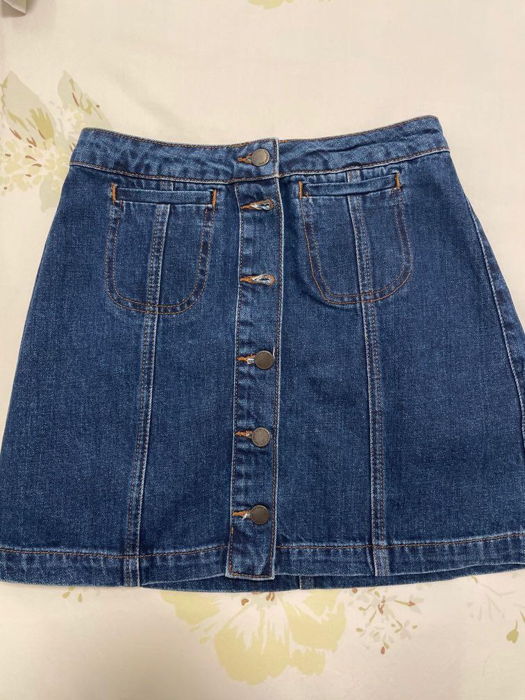 Topshop A-line Skirt, Women's Fashion 