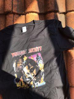 Travis Scott print Gildan tee shirt vintage