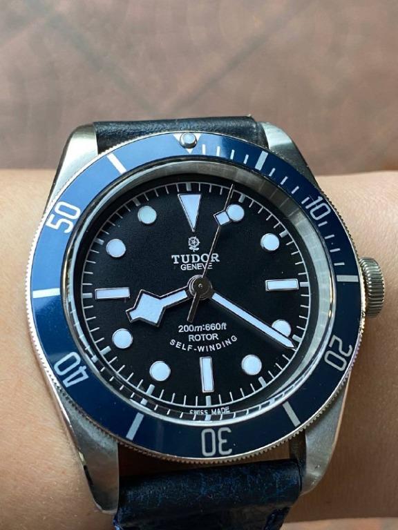 Tudor heritage black cheap bay 79220b