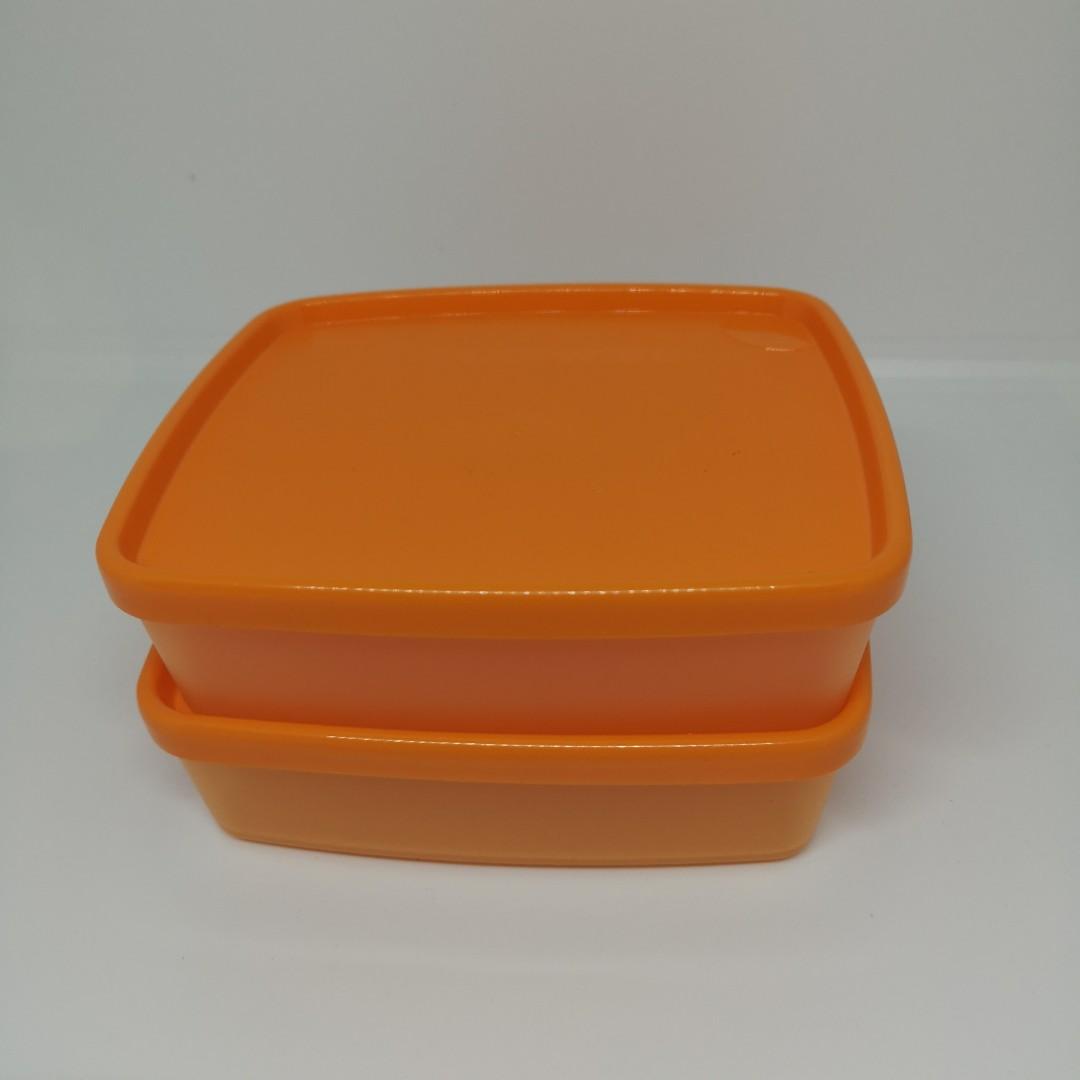 Tupperware Orange Soup Box