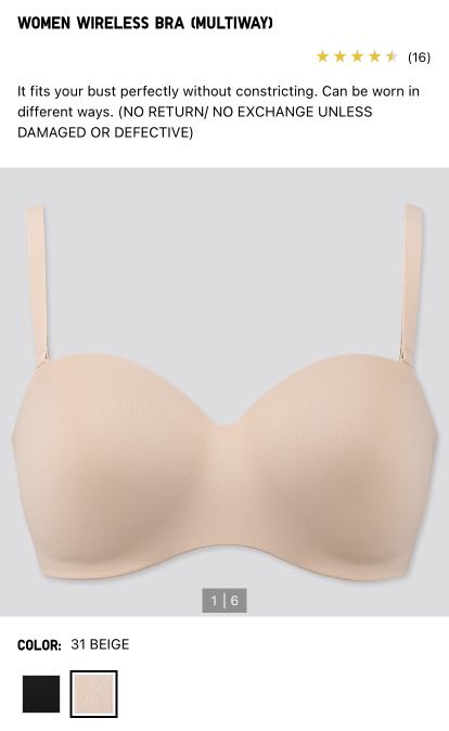 Our Wireless Bra Multiway will offer - Uniqlo Philippines
