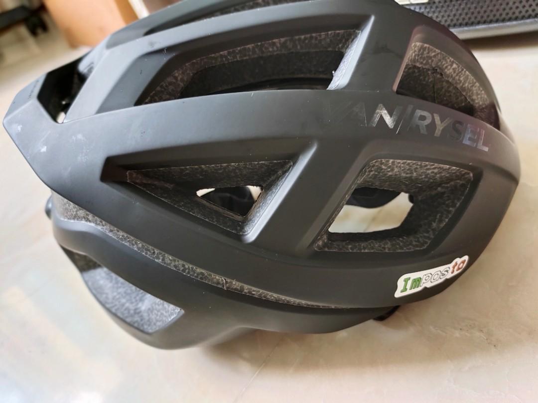 Van rysel aerofit 900 road cycling helmet top