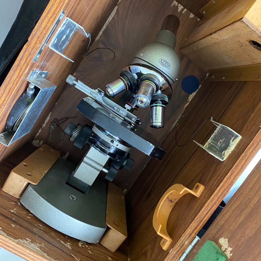 Vintage Olympus Microscope, Everything Else on Carousell
