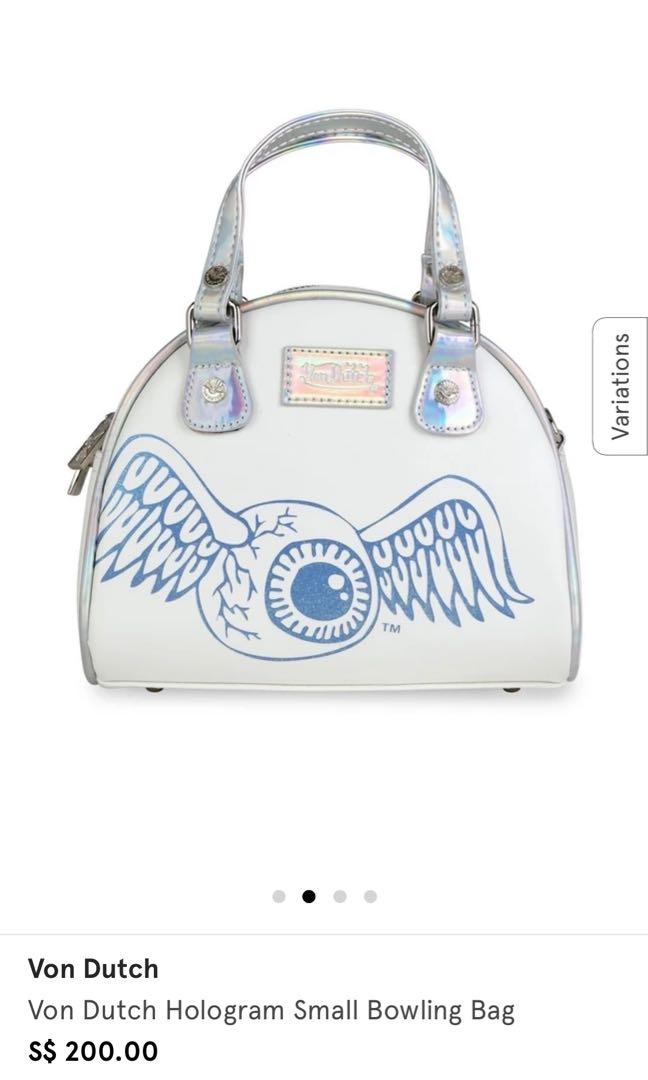 Von dutch online holographic bag