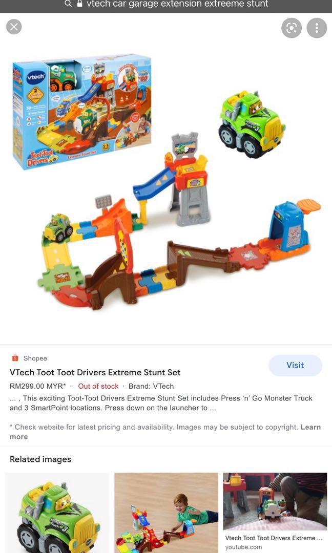 Toot toot stunt set online
