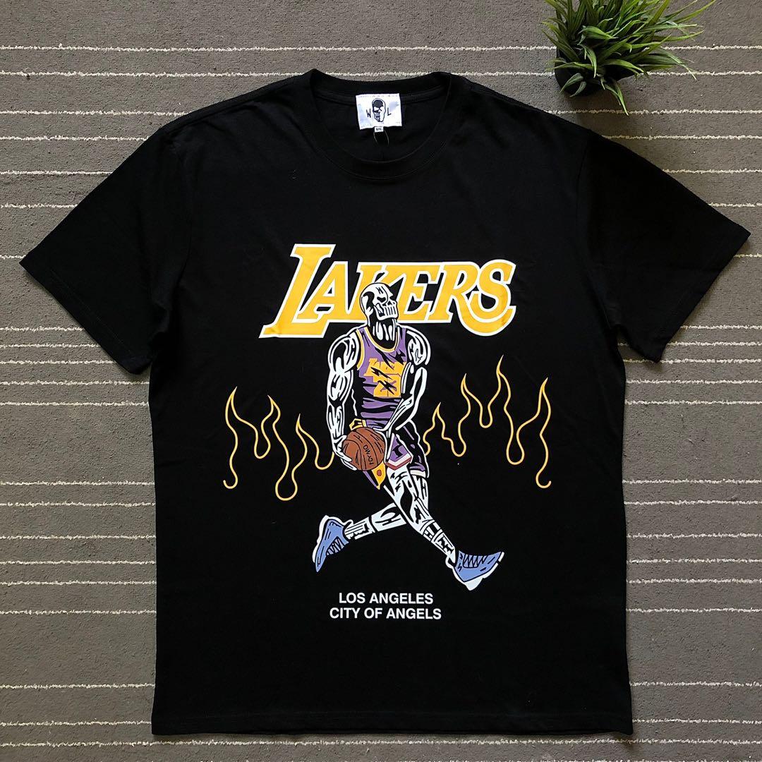 Warren Lotas La Lakers Tee, Men's Fashion, Tops & Sets, Tshirts