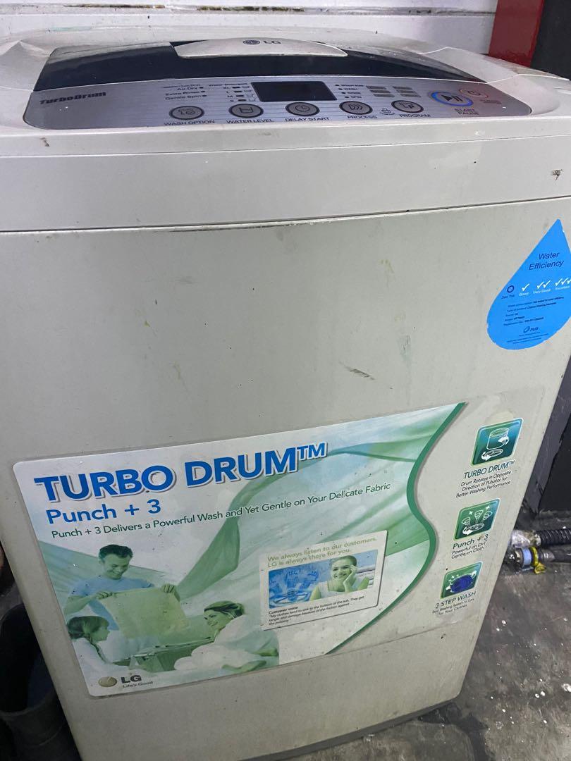 Washing Machine turbo Drum 6.5kg, TV & Home Appliances, Washing Machines and Dryers on Carousell