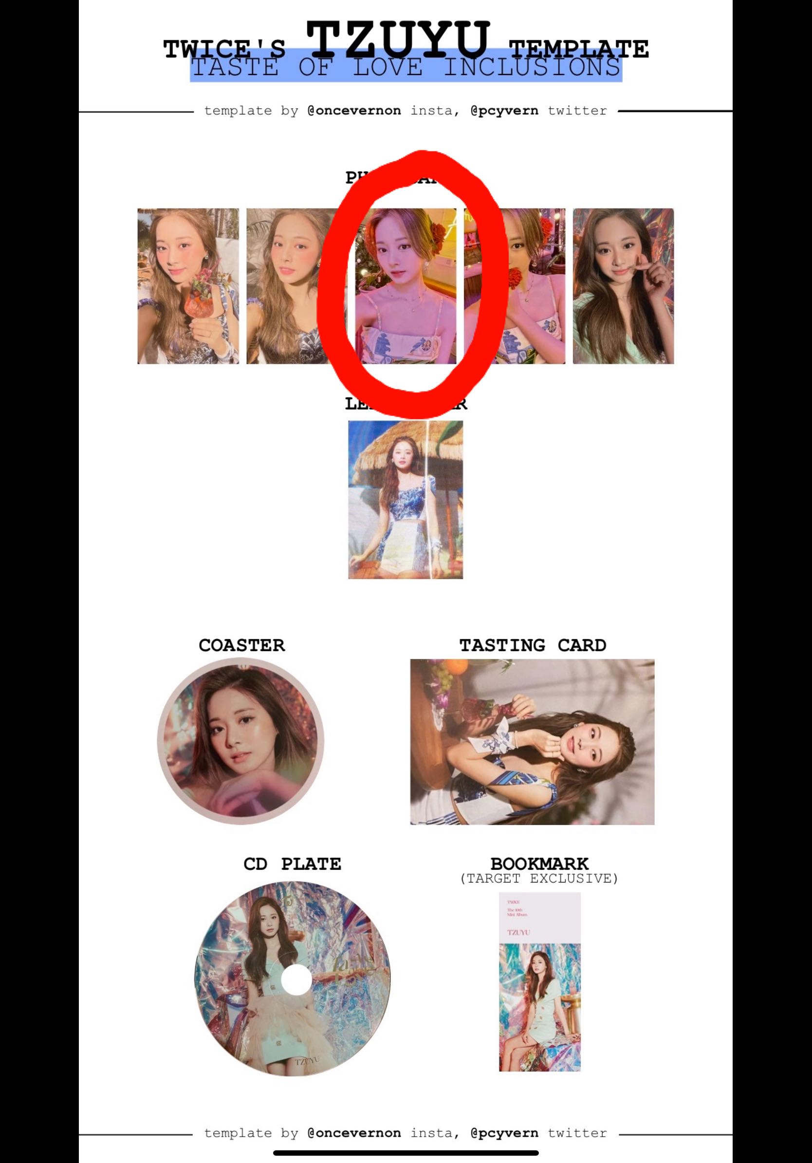 Wts Taste Of Love Tzuyu Photocard Hobbies Toys Memorabilia Collectibles K Wave On Carousell