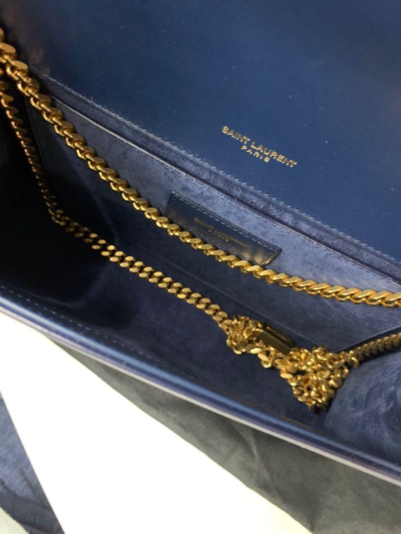 AUTHENTIC YSL Kate Medium with Tassel in smooth leather (Category: Luxury Bags & Wallets) located in Binan City. Submitted by mibgarcia (Listing ID 1096073758, Image 3). Description: Complete inclusion With bag stuffer Slightly negotiable Once used bought early June 2021 RFS: bought YSL lou lou.