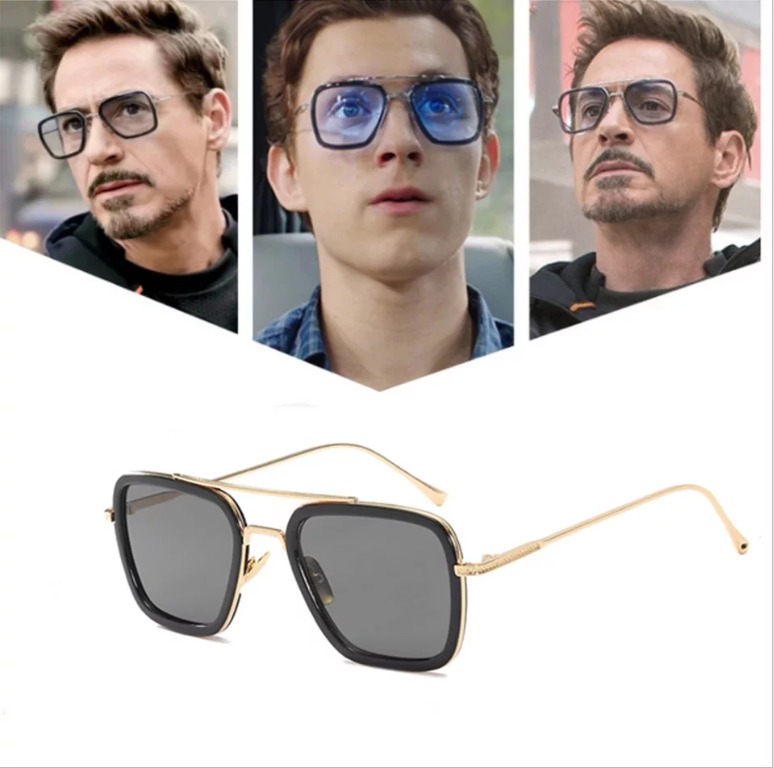 2019 MATSUDA TONY STARK RETRO VINTAGE DESIGNER IRON MAN SUNGLASSES