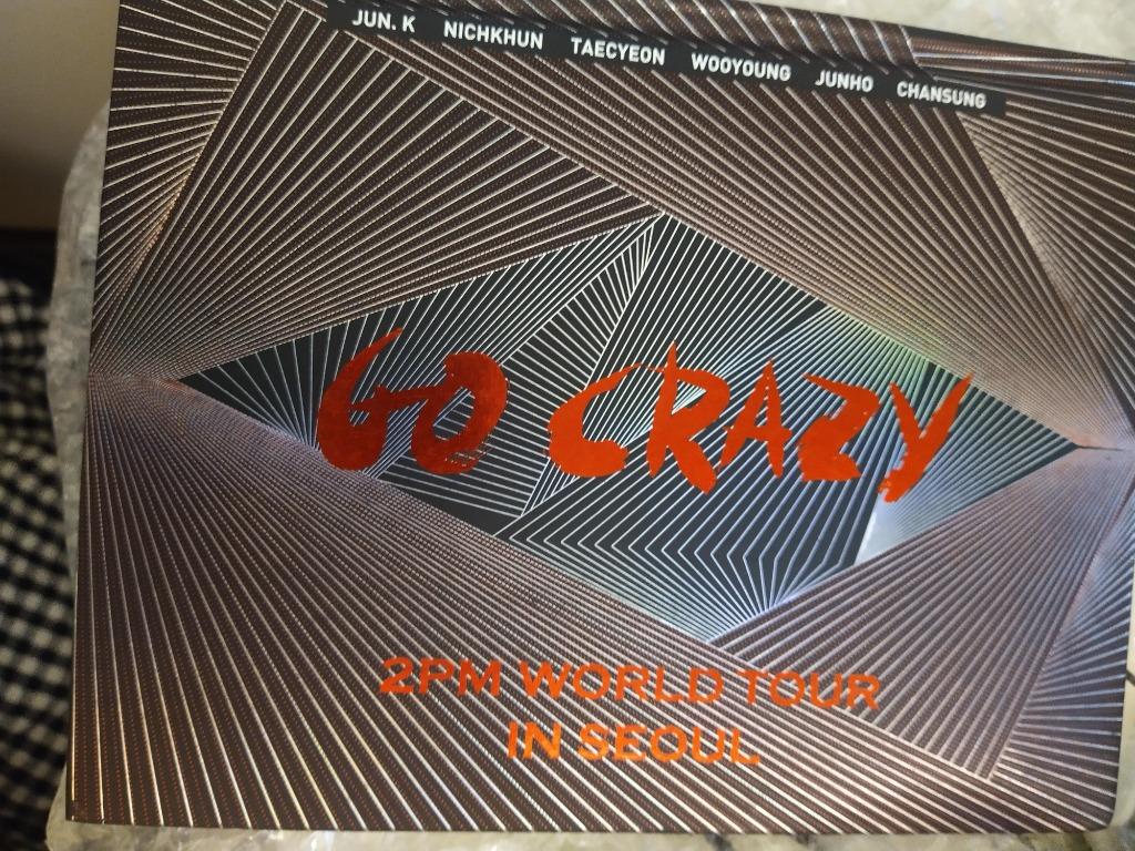2pm Go Crazy World Tour DVD, 興趣及遊戲, 玩具& 遊戲類- Carousell