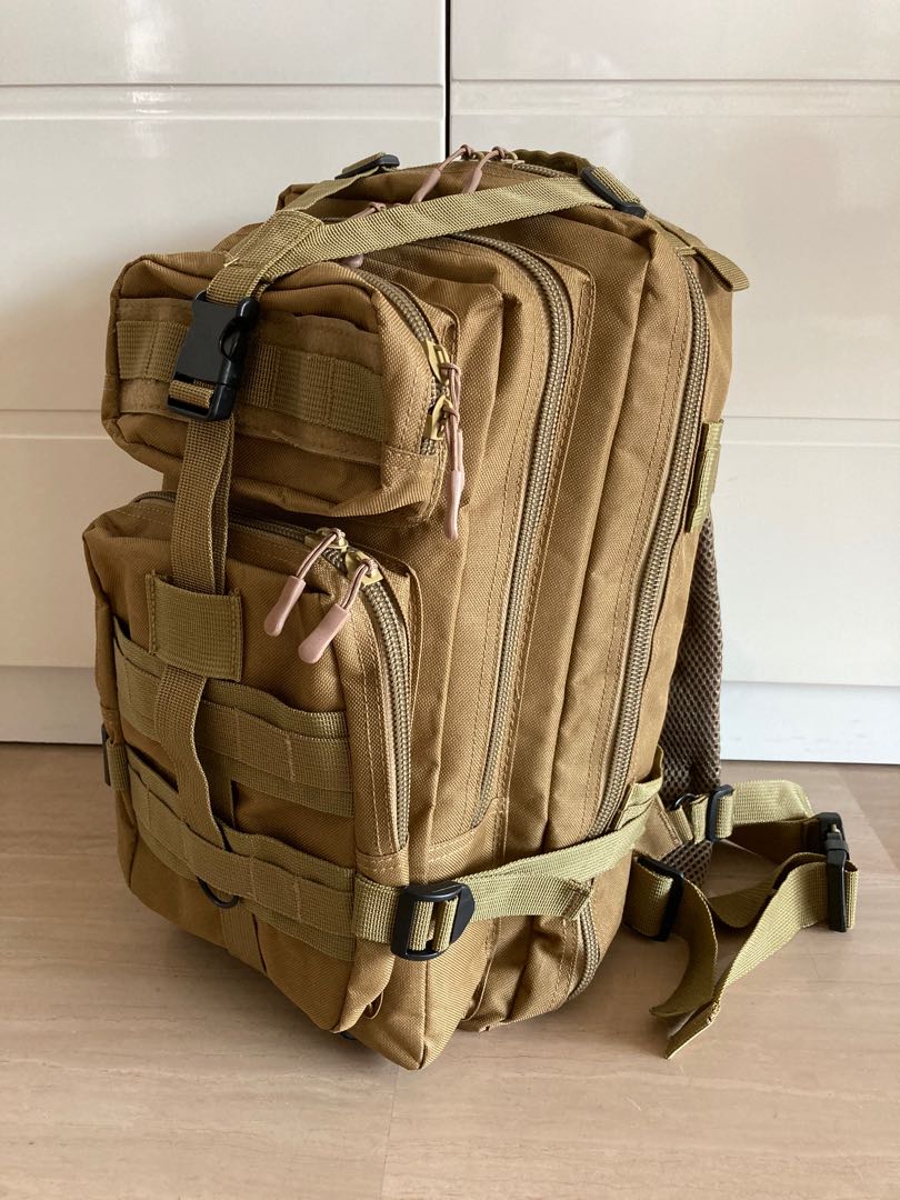 30L military style backpack, Men's Fashion, Bags, Backpacks on Carousell