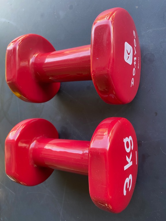 Domyos dumbbells deals