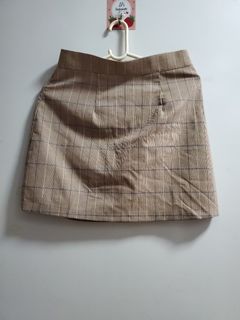 New gluckist Korean plaid skirt629748224307211110