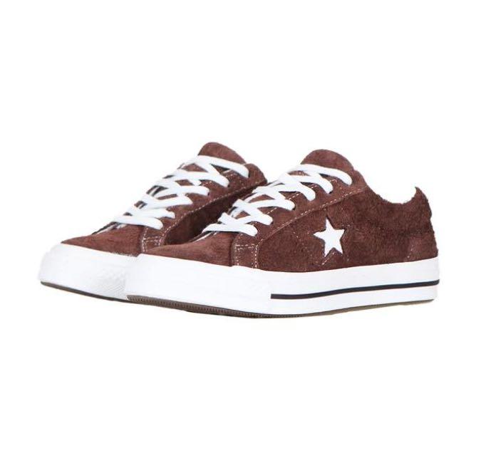 UK6 Brown Converse One Star Vintage Suede Men s Fashion