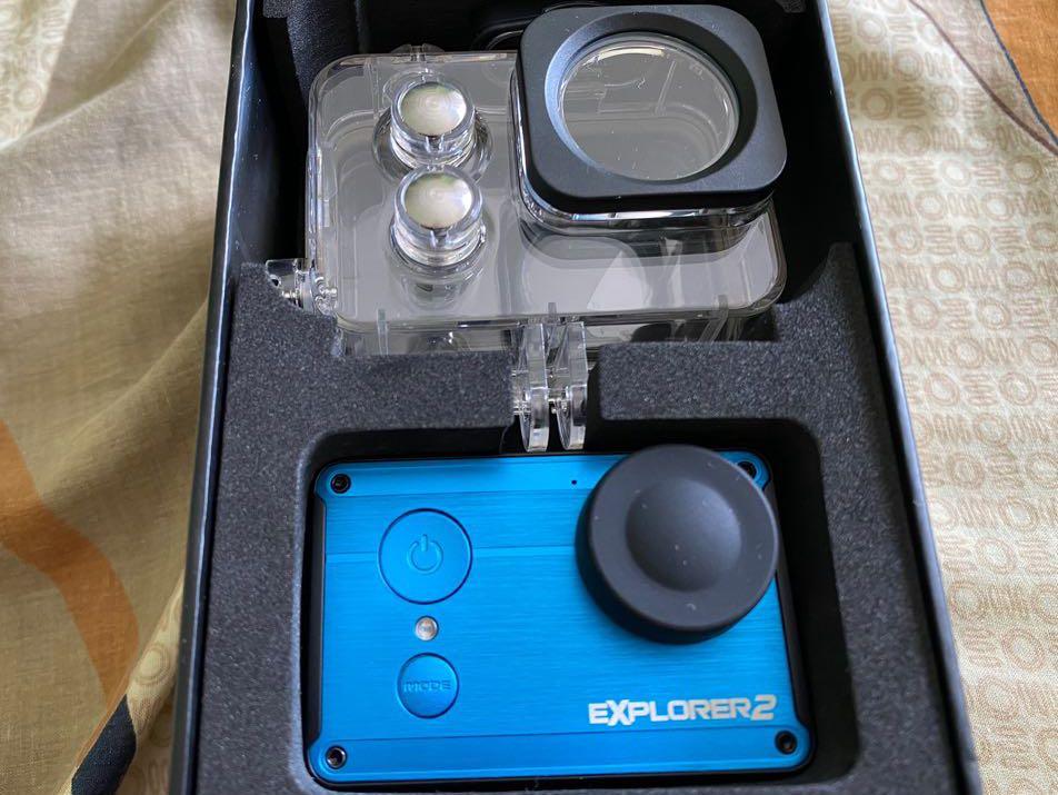 ACTION CAM by Cherry [2022 AVAILABLE] (Category: Video Cameras) located in Quezon City. Submitted by unhinjd (Listing ID 1096160711, Image 2). Description: -Brand new ✨ -Never been used 💫 -Complete set 🤩.