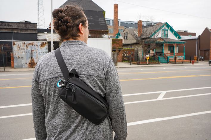 aer day sling 2 black camo