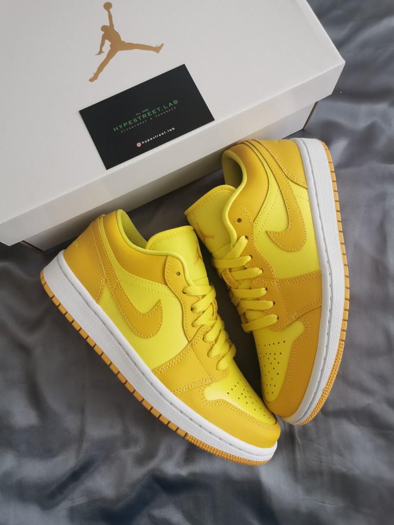 nike jordan 1 low yellow