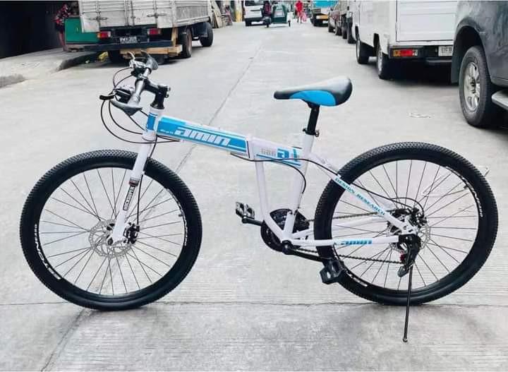Amin folding mountain discount bike