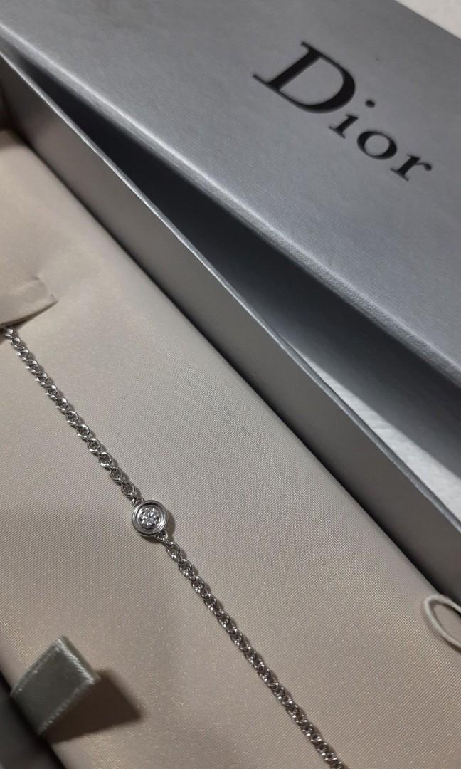 Authentic Christian Dior MIMIOUI with 1 Pt Diamond Women s Fashion Jewelry Organizers Bracelets on Carousell