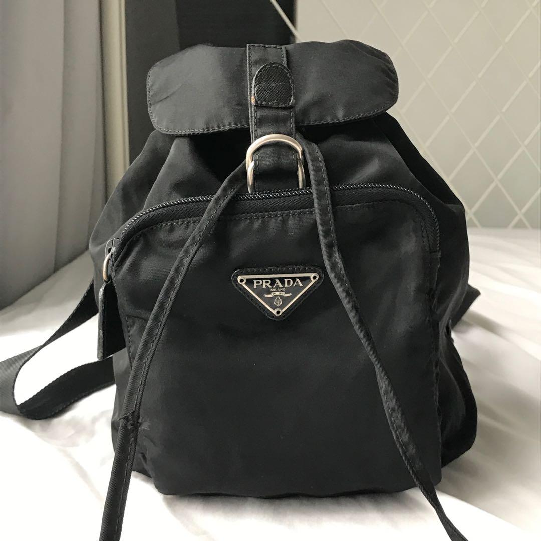 Prada vela mini crossbody backpack outlet
