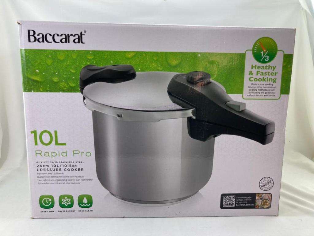 Baccarat pressure cooker 10l new arrivals