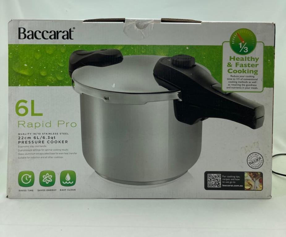 Baccarat Rapid Pro Pressure Cooker 22cm 6L