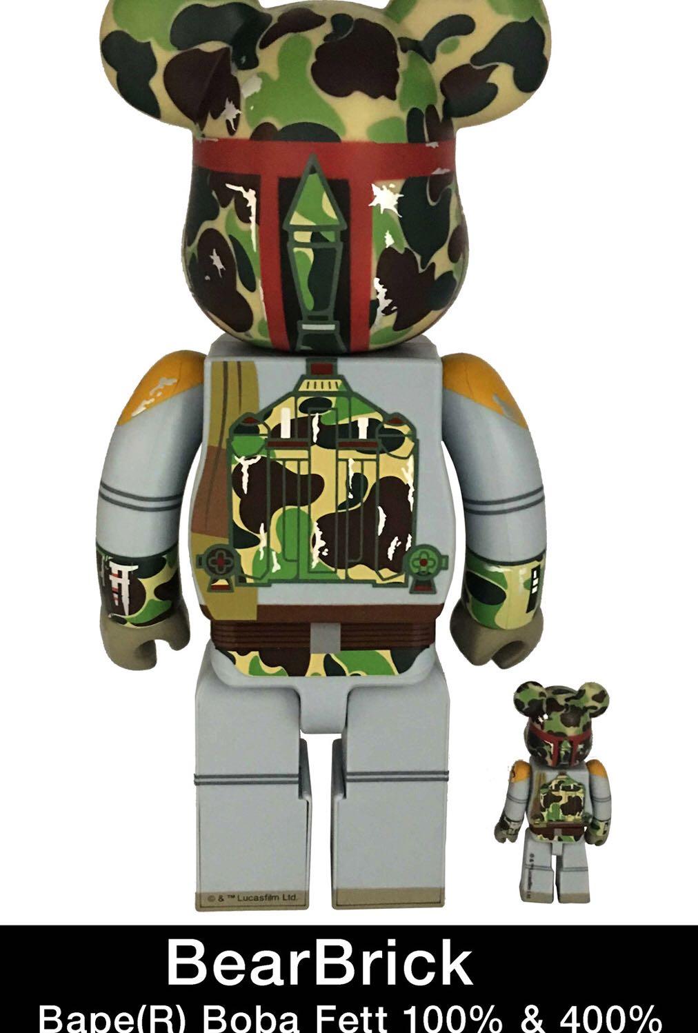 1000% BE@RBRICK BAPE BOBA FETT ベアブリック