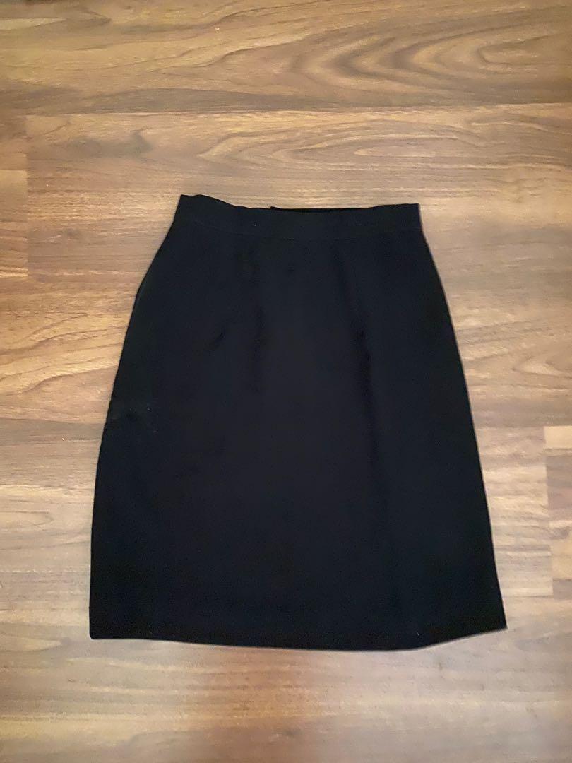 black a line skirt