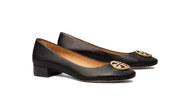 Brand New Tory Burch Benton 2 25mm Pump Heels Black Size 7.5