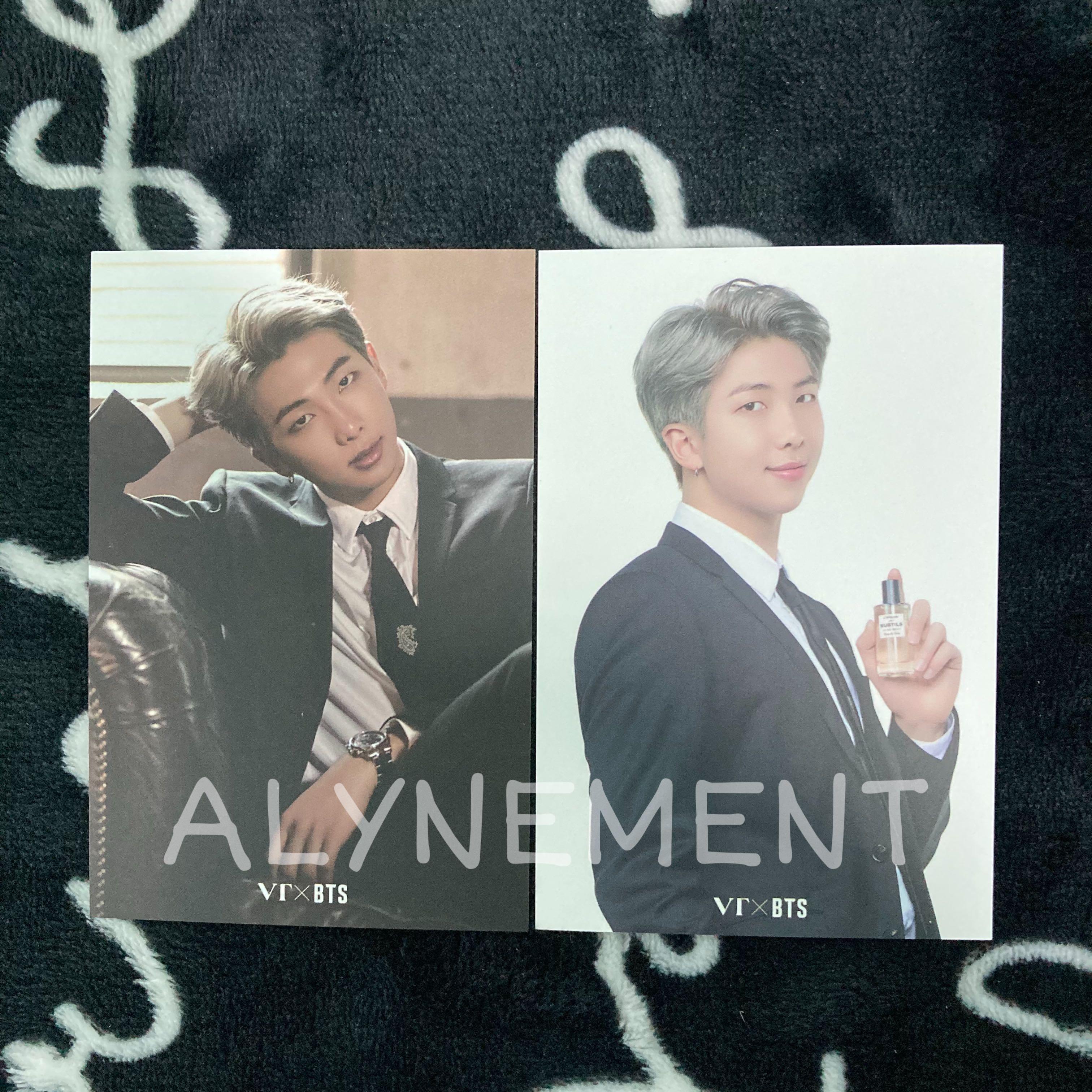 Bts Bts X Vt L Atelier Des Subtils Rm Namjoon Postcard Set Hobbies Toys Memorabilia Collectibles K Wave On Carousell