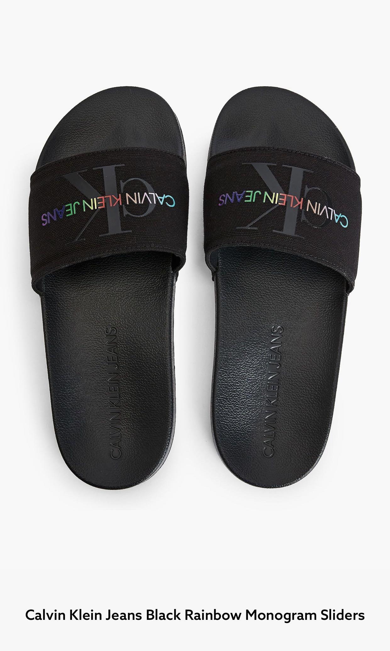 Calvin klein online rainbow sliders