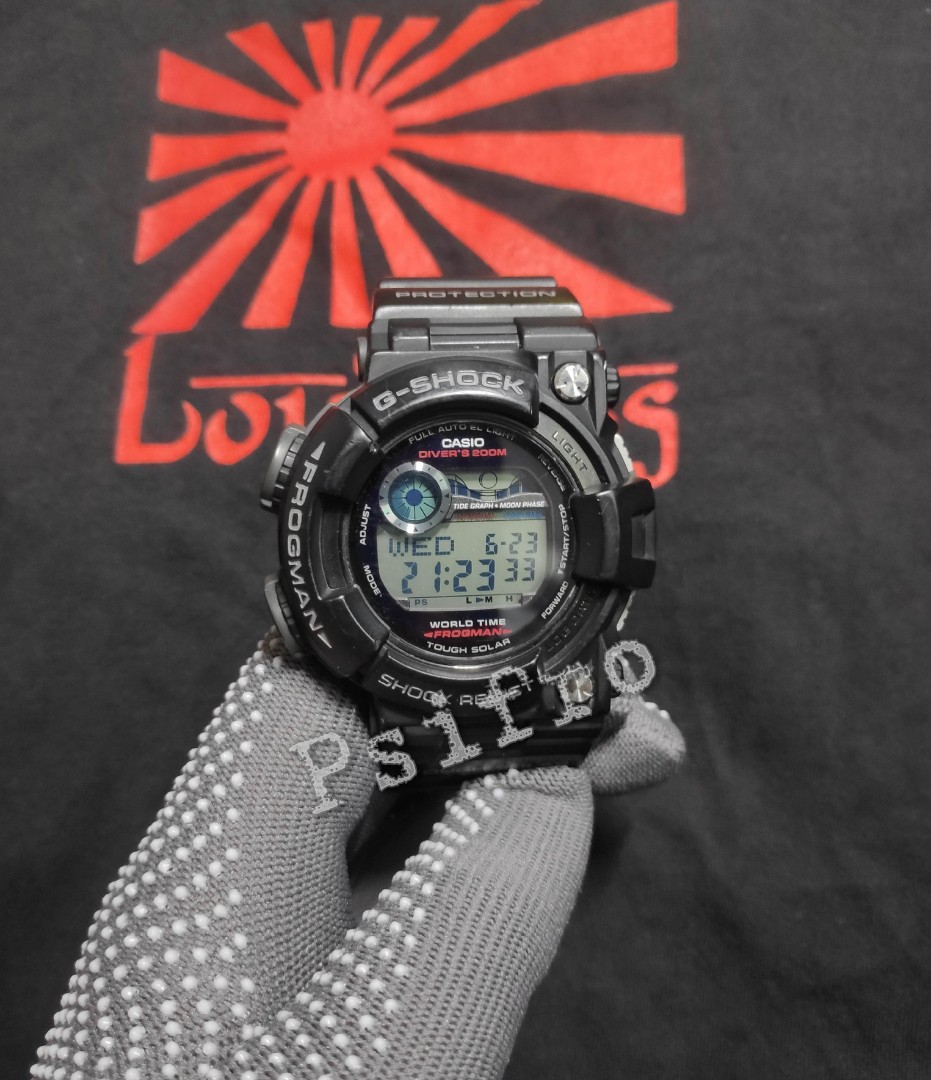 Jam g shock top frogman