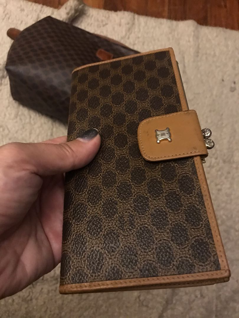 celine long wallet