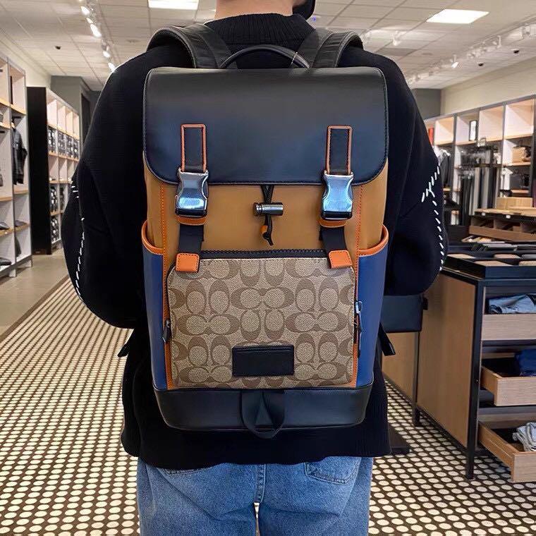 Coach discount track backpack