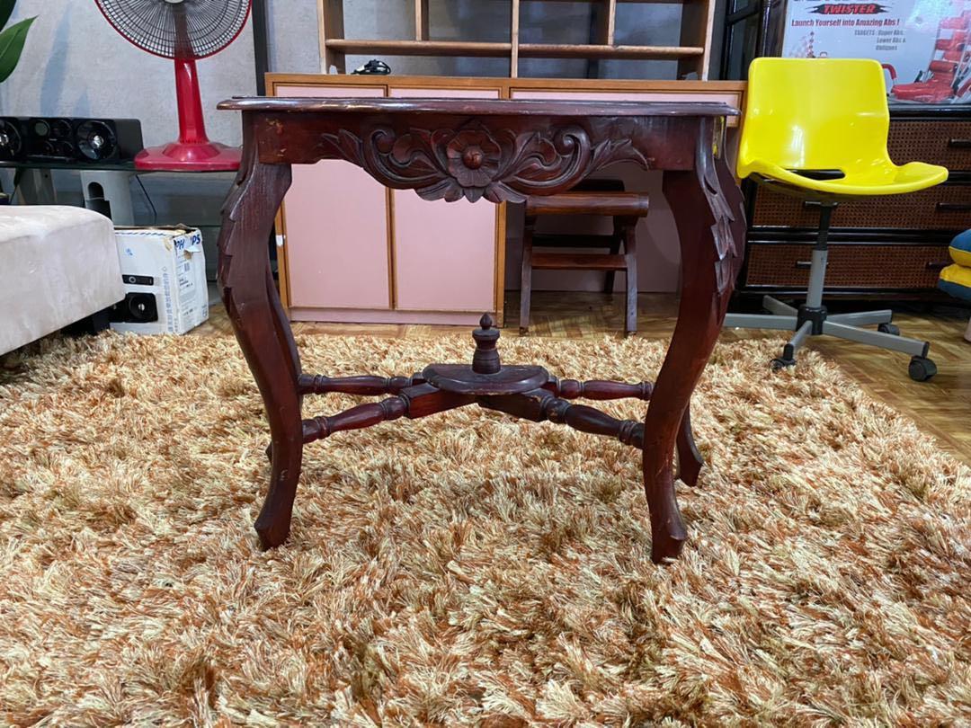 console table kayu jati home furniture others on carousell