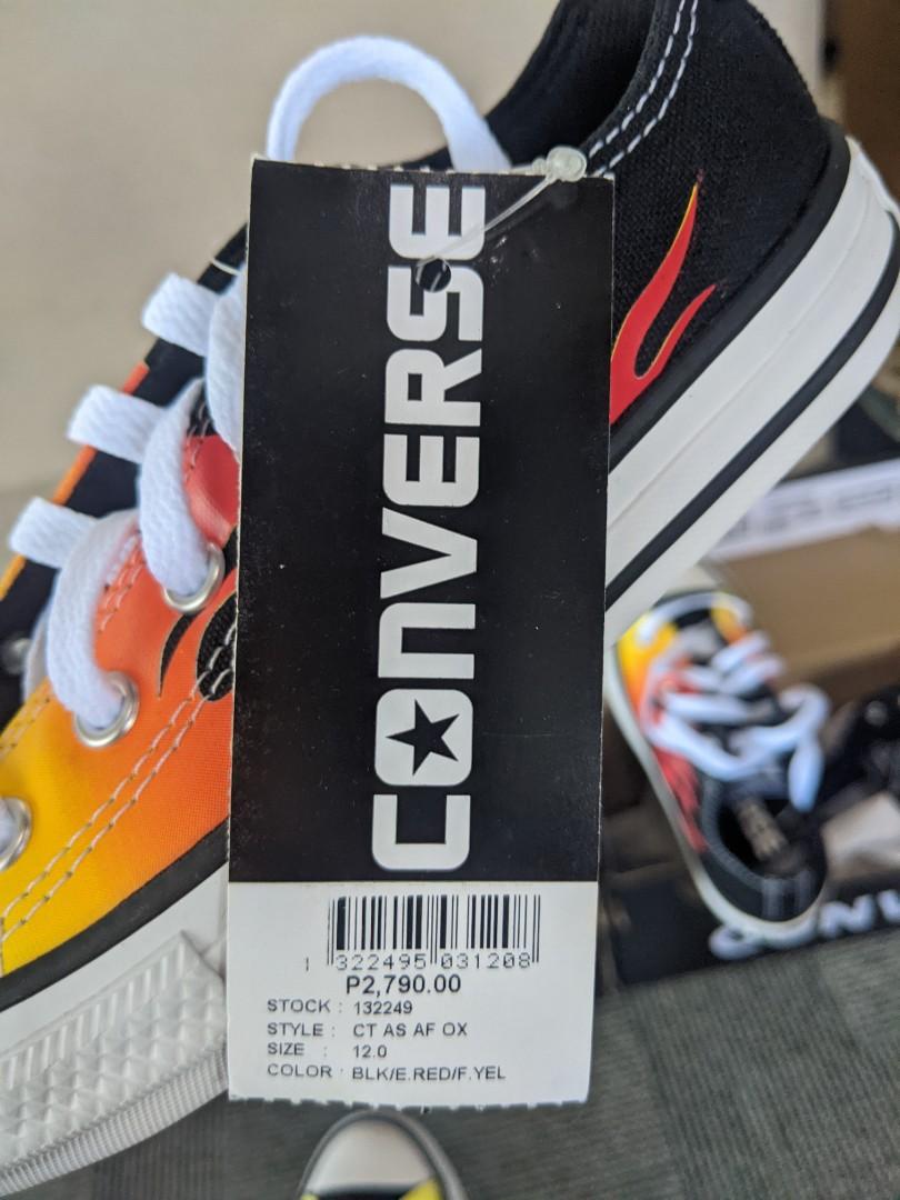 Converse hotsell flamme haute