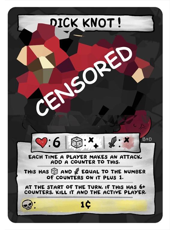 Dick Knots Tapeworm NSFW Kickstarter Exclusive by Edmund Mcmillen