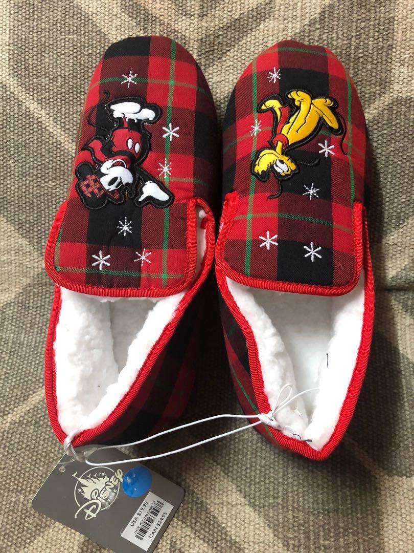 Mickey mouse shop slippers disney store