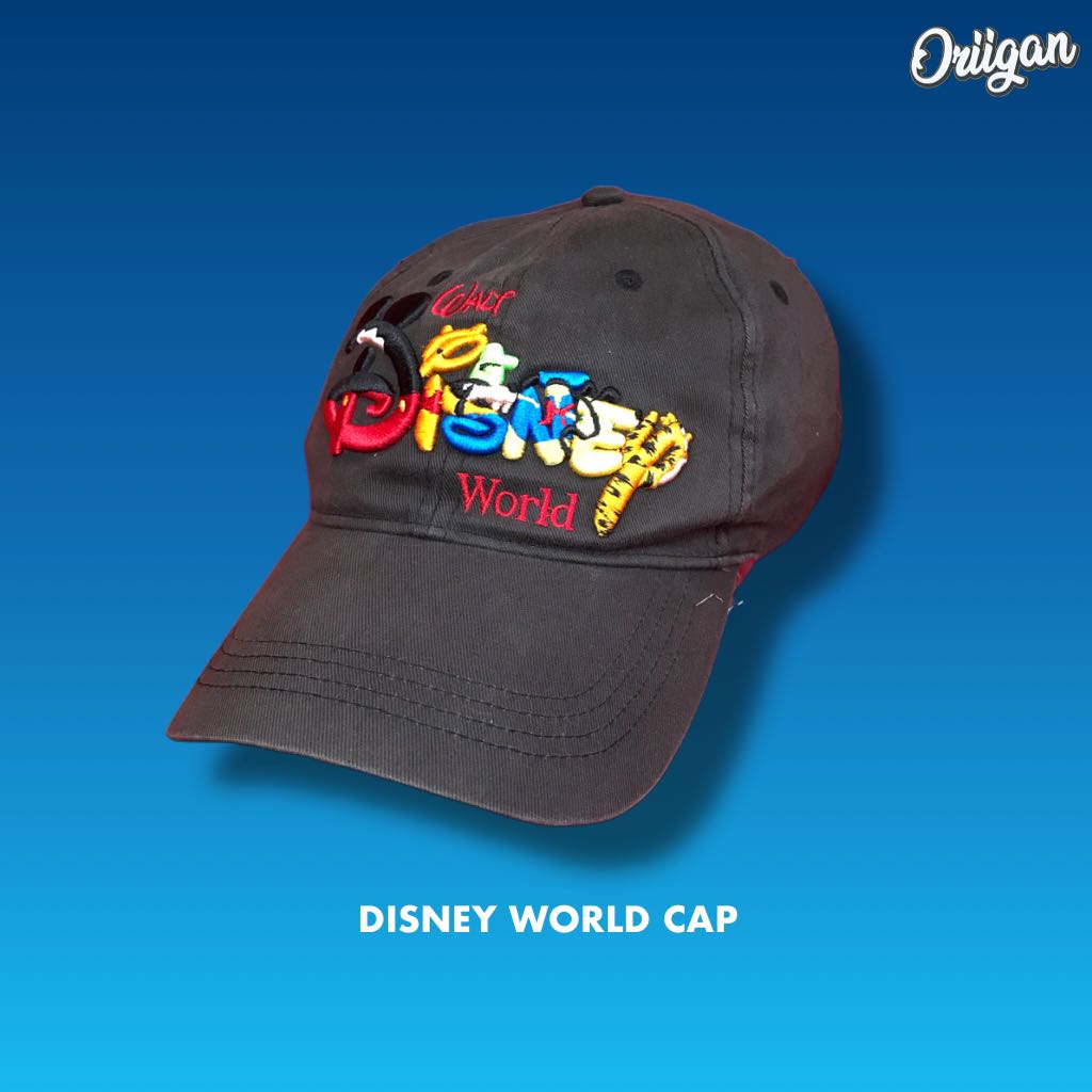 DISNEY WORLD CAP, Fesyen Pria 