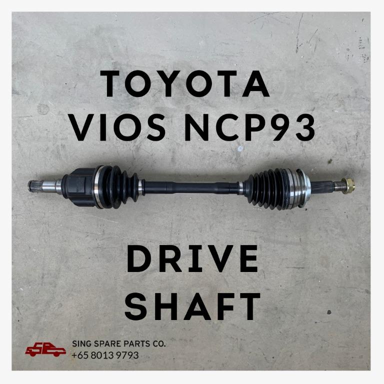 Drive Shaft Toyota Vios Ncp93 Driveshaft Cv Joint Constant Velocity Joint Car Accessories Car Workshops Services On Carousell