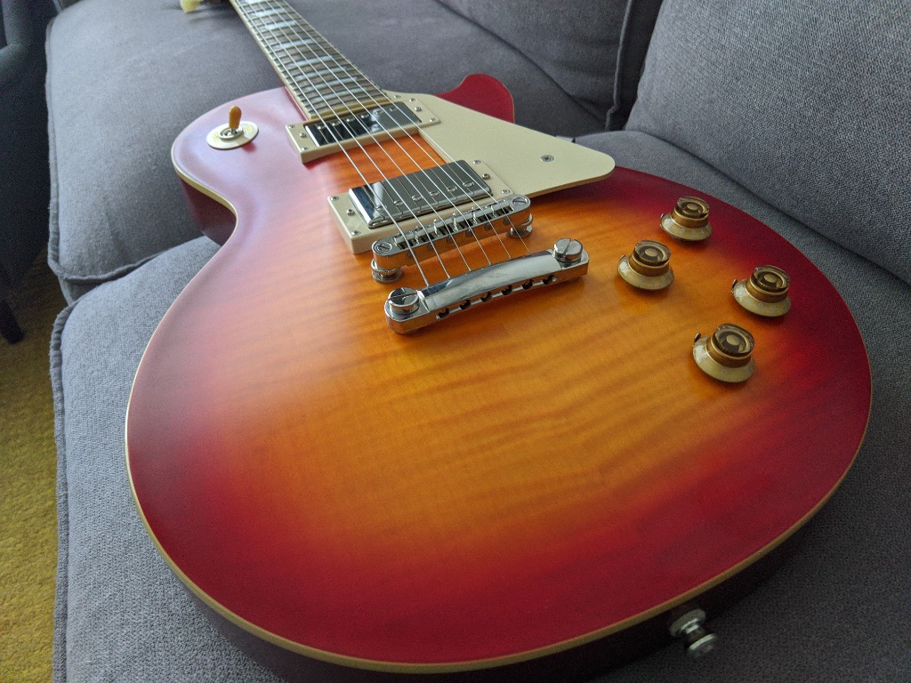 Epiphone Les Paul 1959 R9 reissue, Inspired by Gibson, Hobbies & Toys ...