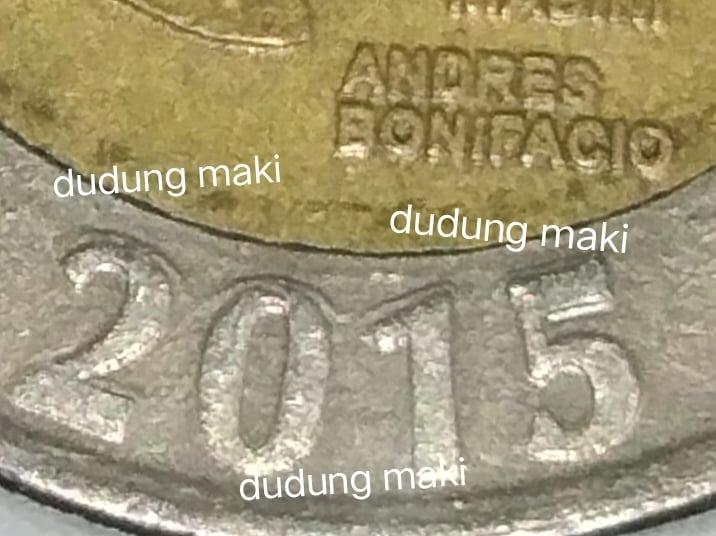 Error Coin 10 piso (Category: Currency) located in Davao. Submitted by maki.thrift (Listing ID 1096164040, Image 1). Description: Error - Machine Doubling.
