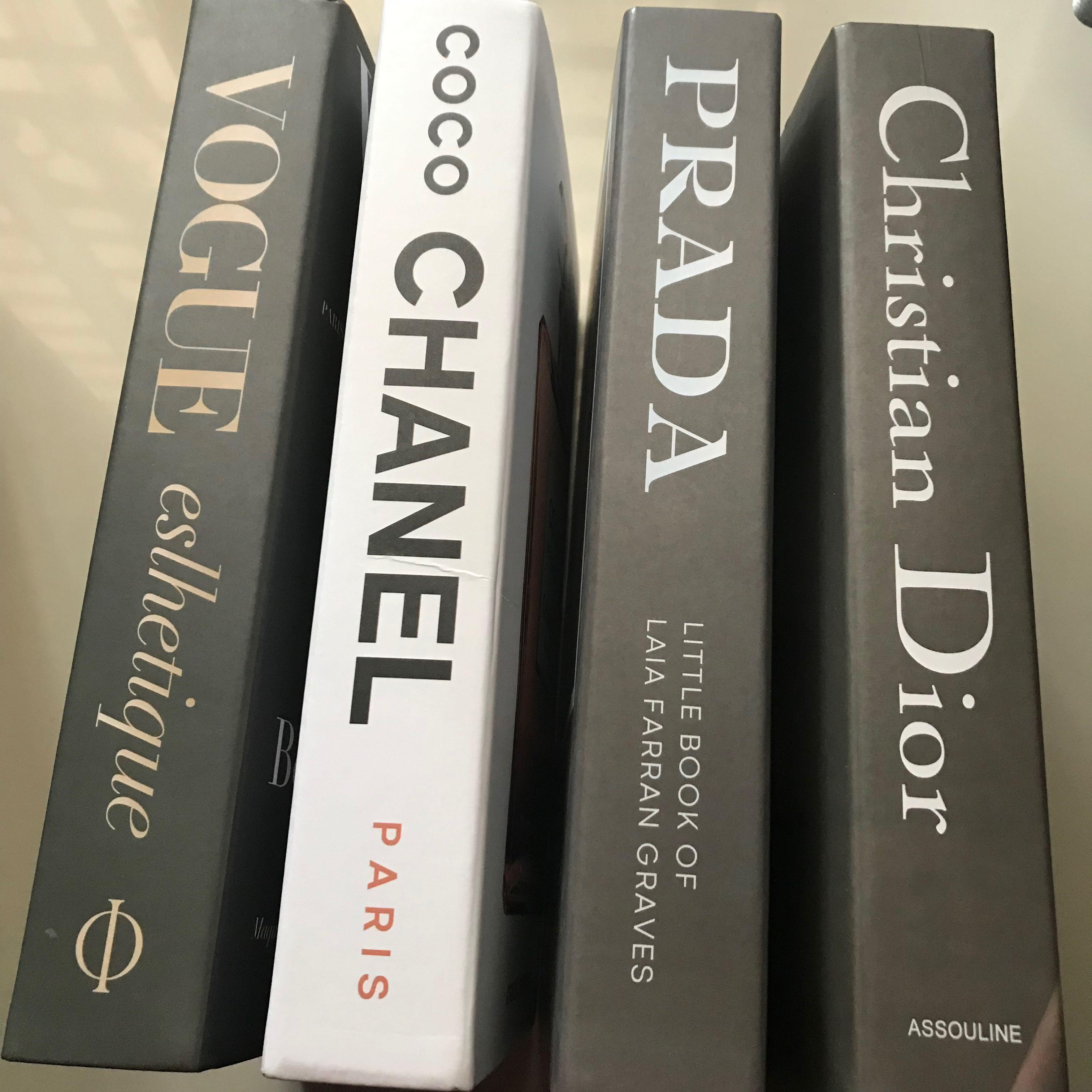 Fake books Chanel Dior, Hobbies & Toys, Books & Magazines, Storybooks on  Carousell
