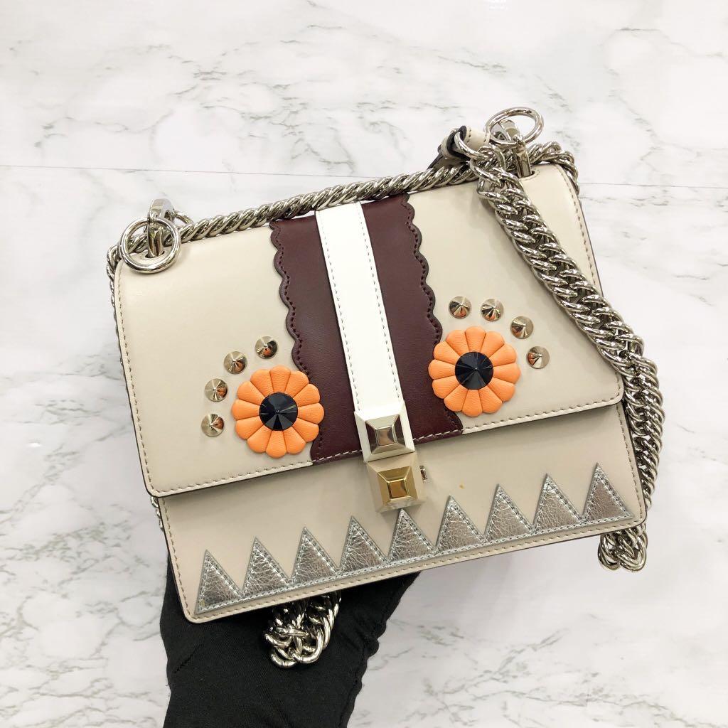 FENDI 8M0381 KAN EYES FACE CHAIN SHOULDER BAG 217012155