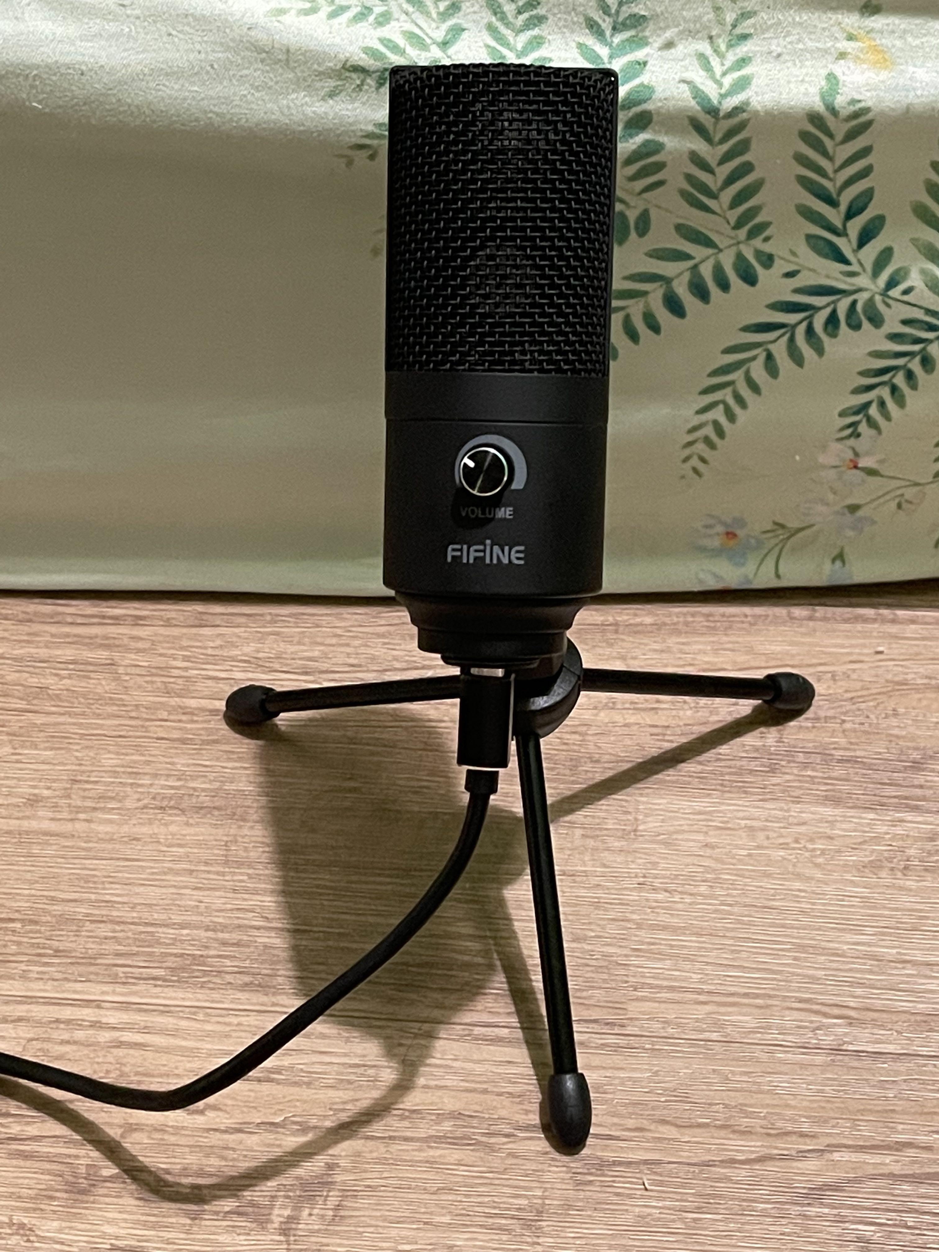 FIFINE K669 USB Microphone with Volume Dial for Streaming, Vocal Recording,  Podcasting on Computer