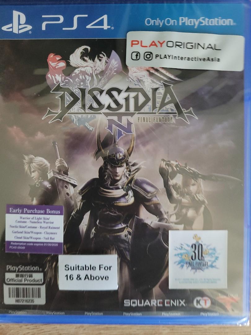 Final Fantasy Dissidia (Category: PlayStation) located in Singapore. Submitted by claptrap (Listing ID 1096138722, Image 1). Description: Brand New. Never opened..